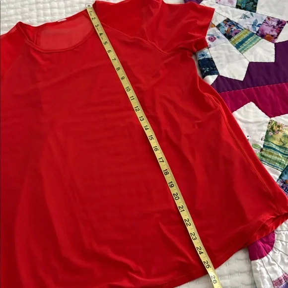 lululemon bright dark orange top - Picture 9 of 11